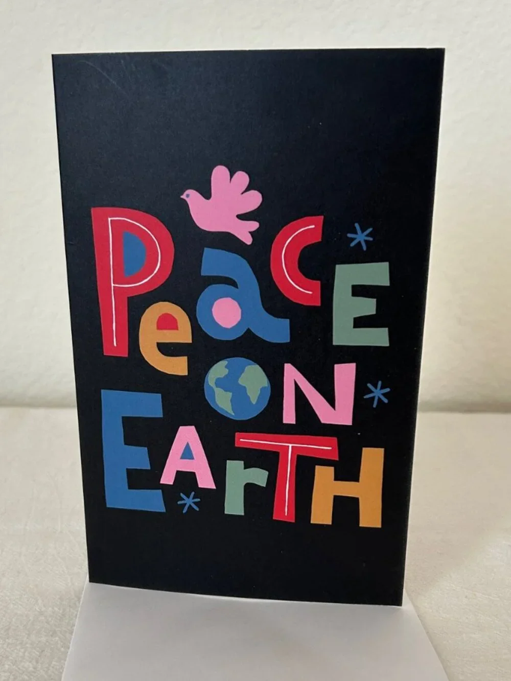 Peace Greeting Cards Set of 10 with Matching Envelopes